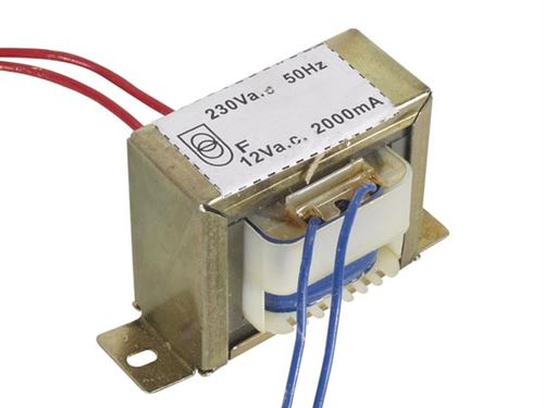 Jlelectroniq Tranformateur Chassis Ouvert 24 Va 1 X 12 V~ 2000 Ma Max.