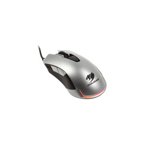 Cougar 530M - Souris - optique - 6 boutons - filaire - USB - argent