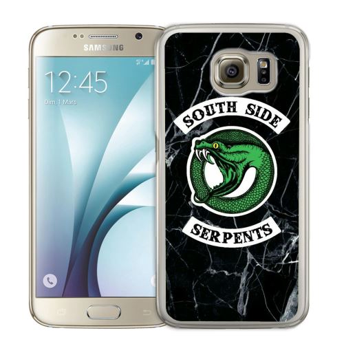 Coque pour Samsung Galaxy S7 riverdale south side serpent marbre