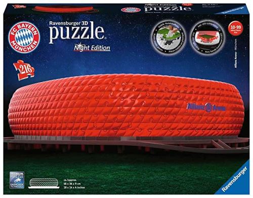 Megableu Allianz Arena Bayer De Munich Puzzle 3D Mixte Adulte