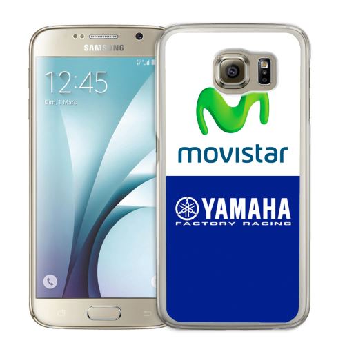 Coque pour Samsung Galaxy S6 Edge yamaha factory movistar