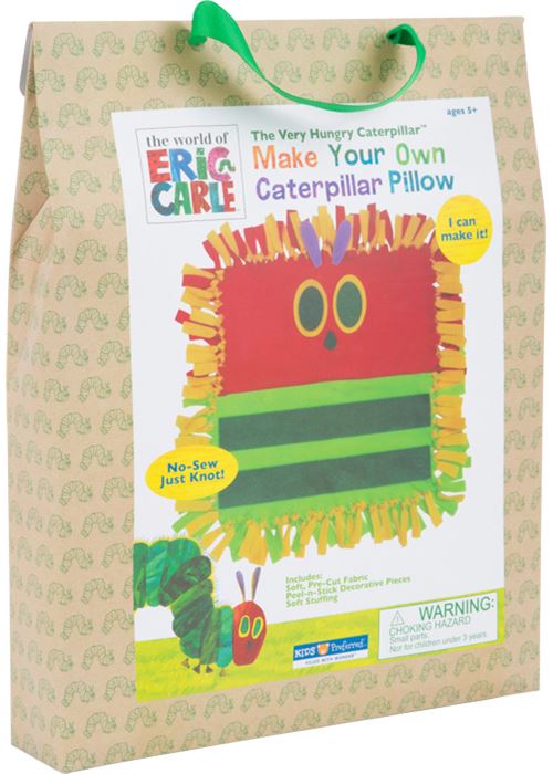 Kit De Loisirs Créatifs Coussin La Chenille Qui Fait Des Trous