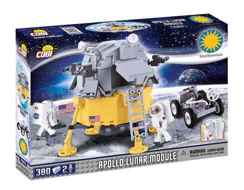 COBI 21075 - Apollo Lunar Module - Jeu de Construction - Gris, Jaune
