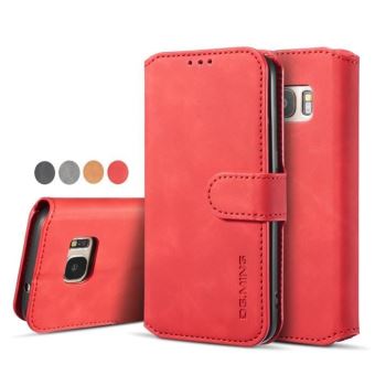 Étui Portefeuille Zanae Galaxy S7 Rouge main image 1