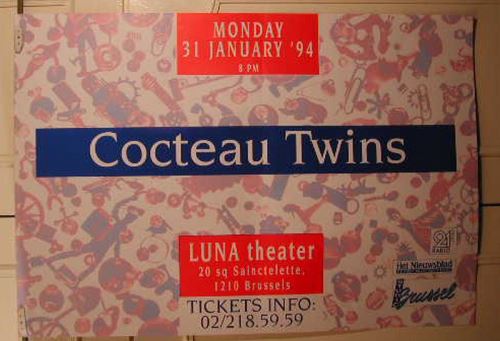 Cocteau Twins - 66x97 cm - AFFICHE / POSTER