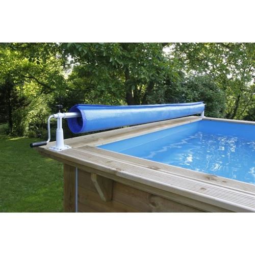 Ubbink Planenaufroller "Aufrollvorrichtung XTRA" für Pools mit Rändern aus Holz, Rohren, Metall oder Beton