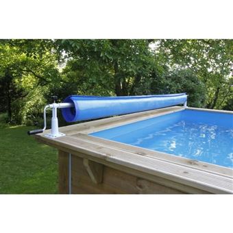 Enrouleur De Bache A Bulles Xtra Pour Piscine Hors Sol Ou Enterree Jusqu A 5 55 M Ubbink Accessoires Piscines Spa Et Jacuzzis Achat Prix Fnac