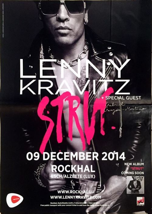 Lenny Kravitz - 60x84 cm - AFFICHE / POSTER