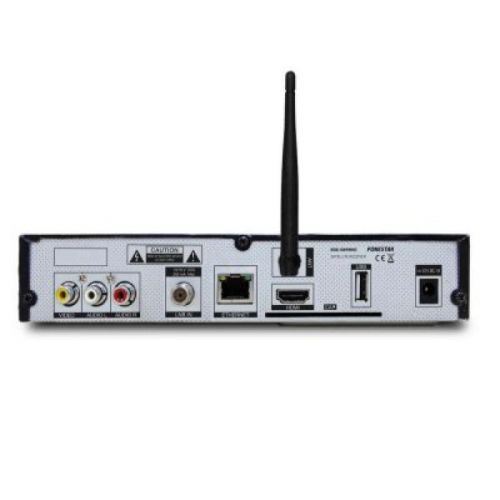 Récepteur Satellite FONESTAR RDS-584WHD USB 2.0 Wifi / Ethernet Noir