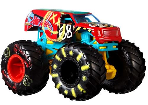 Hot Wheels camion d'échantillonnage 68 1:64 rouge (GNJ62)