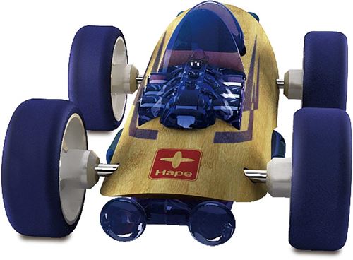Hape E5511 - Véhicule Miniature - Modèle Simple - Sportster