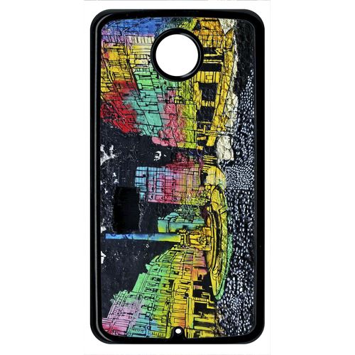 Coque Street Art Compatible Google Nexus 6 Transparent