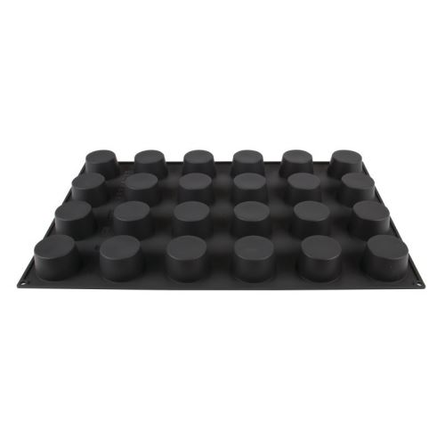Moule à pâtisserie anti-adhésif en silicone - 24 muffins pavoflex
