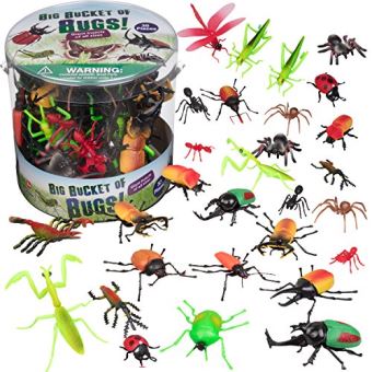 Lot De 12 Figurines Réalistes D'insectes Et Papillons - Jouets éducatifs En Plastique Pour Enfants