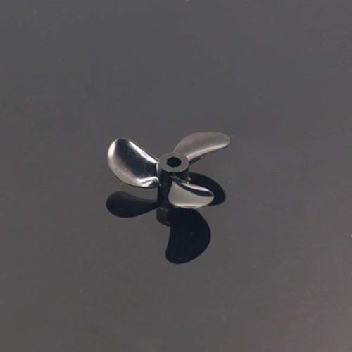 1pc Noir Marine Bateau hors-bord Hélice tripale Paddle