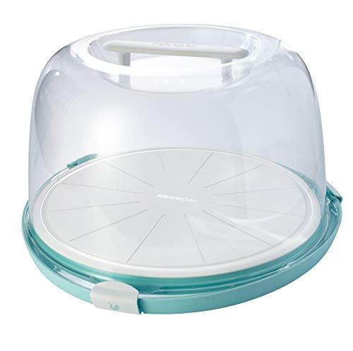 Keeeper emilio boîte de rangement ronde pour torches en polypropylène bleu sarcelle