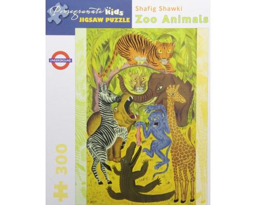Puzzle 300 Pièces : Zoo Animals, Pomegranate