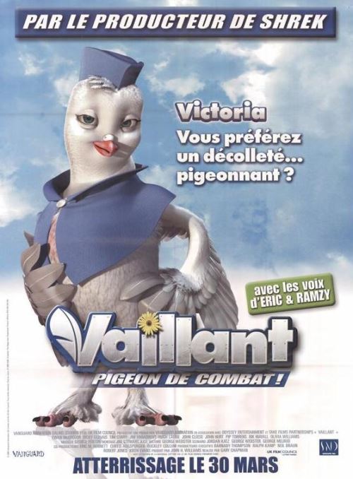 Vaillant - Pigeons De Combat AFFICHE CINEMA ORIGINALE
