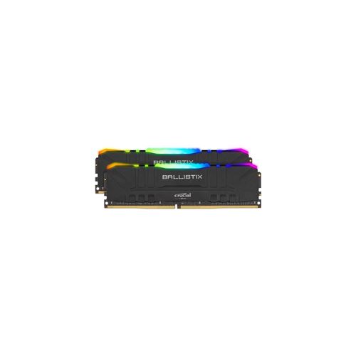 Ballistix Black - 2 X 8 Go - DDR4 3000 Mhz - RGB - Noir