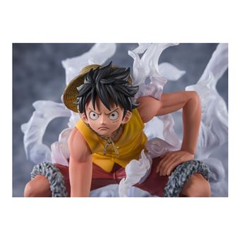Figuarts Zero One Piece [extra Battle] Monkey D Luffy -the Battle Of The Summits- Approx 120mm Pvc&abs Painted Finished Figure