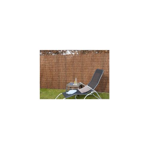 Rattan Art - Bande brise-vue en résine tressée pour clôture rigide 19 x 255  cm noir - Accessoires mobilier de jardin - Achat & prix