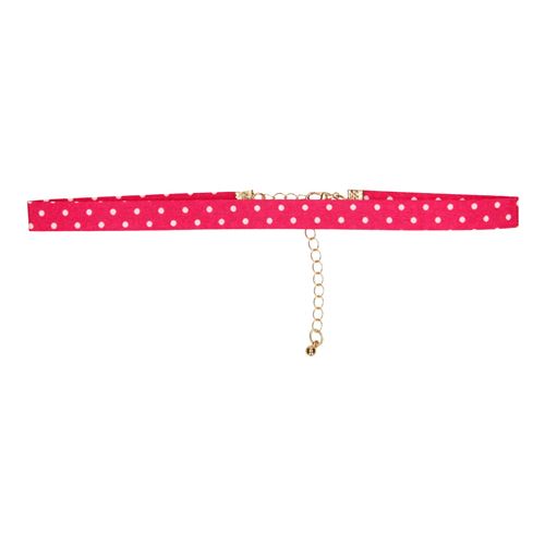 Choker Dots Denim - Rose