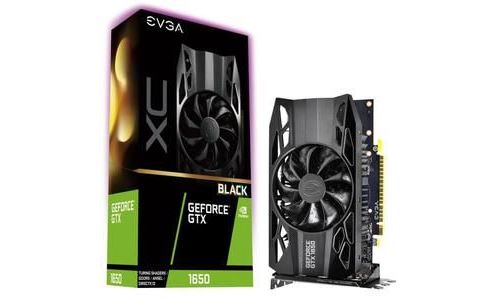 evga evga geforce gtx 1650 xc black, 4096 mb gddr5 noir