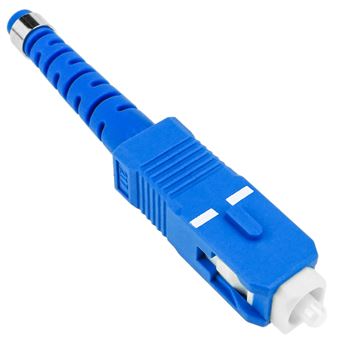 Connecteur rapide de fibre optique 100Pcs SC/adaptateur de connexion de connecteur rapide rapide de fibre optique intégrée prise droite