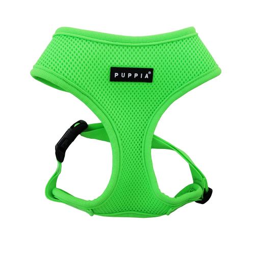 Puppia Harnais pour Chien N&eacute;on Soft Vert M 