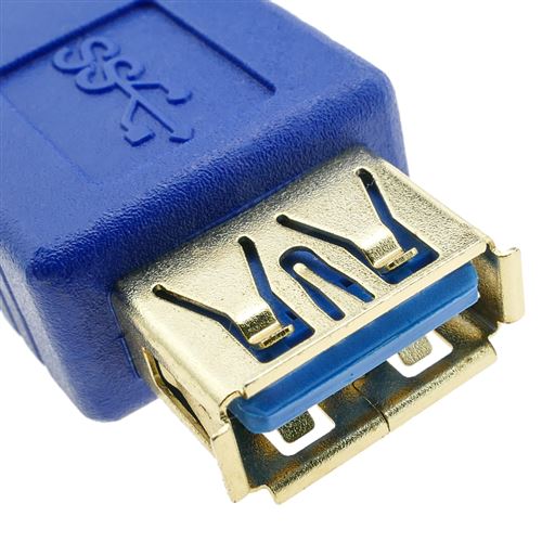 Câble rallonge USB 3.0 3 m Type-A Mâle à Femelle - Cablematic