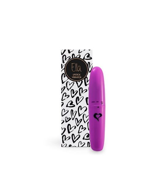Vibromasseur violet ella lipstick feelztoys 72909