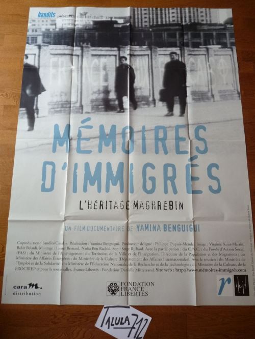 Mémoires d'immigrés AFFICHE CINEMA ORIGINALE