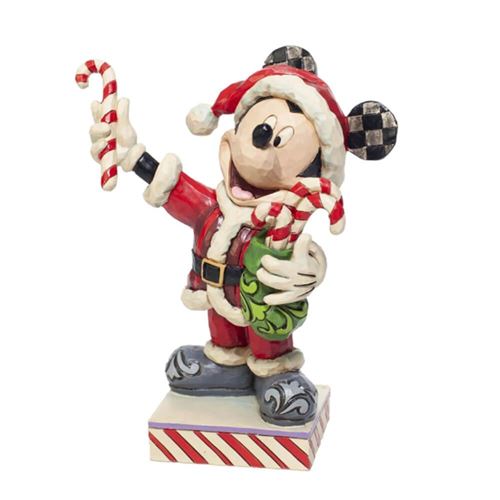 Disney Traditions Mickey Mouse poivrée Surprise de Noël Figurine