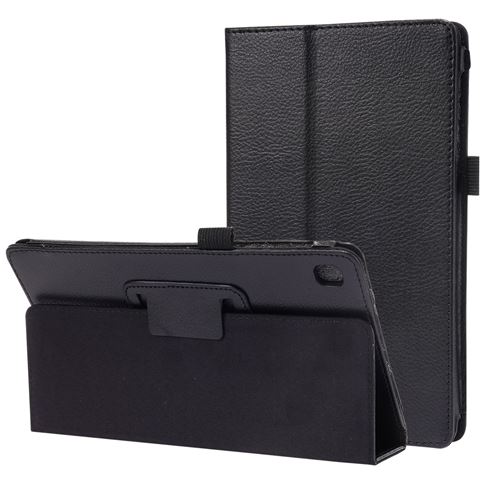 Etu noir pour Samsung Galaxy Tab A7 Lite 8.7 pouces 2021 (SM-T220/T225) avec stand