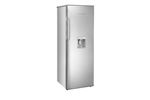 REFRIGERATEUR 1 PORTE STATIQUE WATER DISPENSER 335L A+/F POIGNEE INOX LOGO EMBOSSE INOX