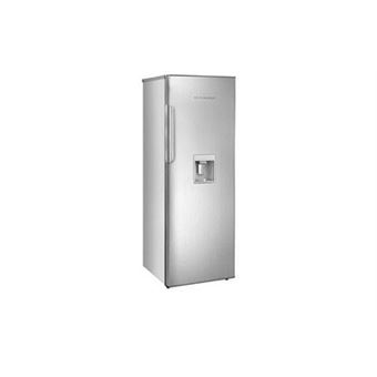 REFRIGERATEUR 1 PORTE STATIQUE WATER DISPENSER 335L A+/F POIGNEE INOX LOGO EMBOSSE INOX