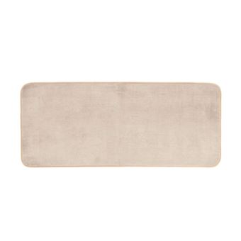 Douceur d'intérieur - Tapis de bain grande taille Berkeley - 50 x 120 cm - Taupe - Berkeley Douceur d'intérieur - 1