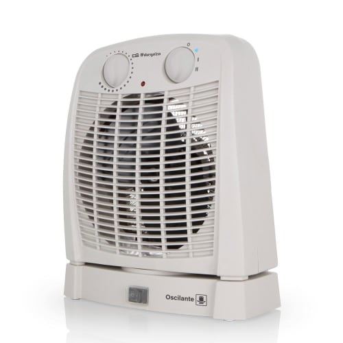 Radiateur soufflant Orbegozo FH 7001 2000W 220V à mouvement oscillant blanc pour chauffage d'appoint - Image 4