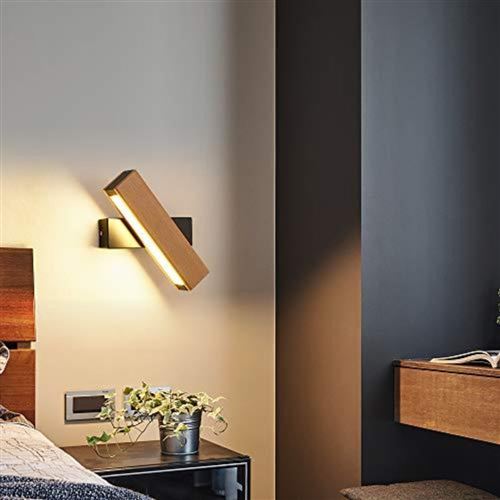 Riserva Applique Murale Intérieure LED, 16W Lampe Murale Moderne 3000K  Lumière Chaude, Acrylique Luminaire Mural Interieur pour Chambre, Salon,  Couloir, Escalier, Noir : : Bricolage