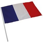 Drapeaux Nationaux 3X5ft France Français Drapeau Bannière Brass