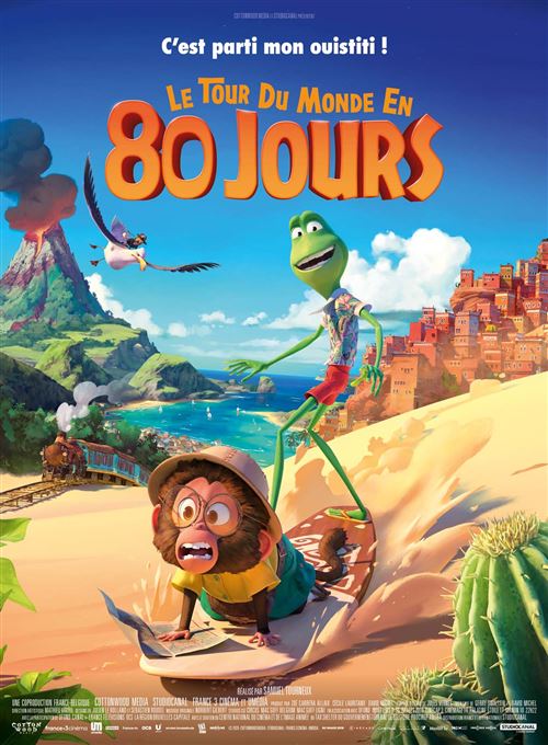 Le Tour du Monde en 80 jours - 2020 - 40x60cm - Affiche