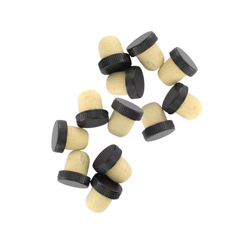 Non Communiqué Jaune,Rouge,Gris,Noir,Beige Lot De 12 Bouchons De Liège Fackelmann Bar Concept