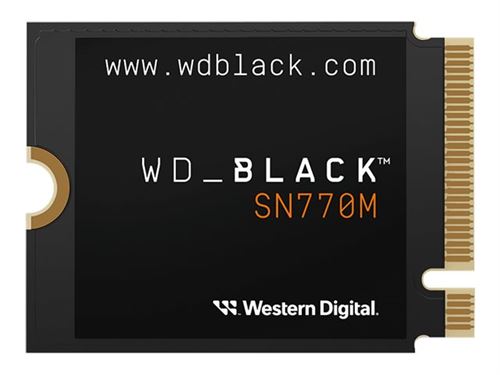 WD_BLACK SN770M WDS200T3X0G - SSD - 2 To - lecteur de jeux mobiles -  interne - M.2 2230 - PCIe 4.0 x4 (NVMe) - SSD internes - Achat & prix