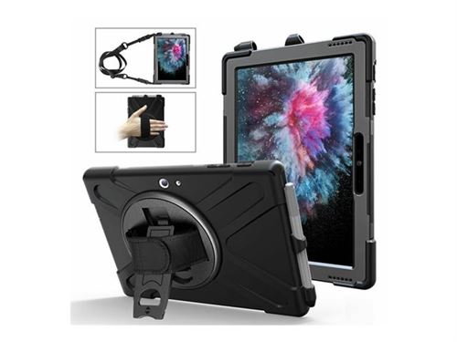 Non Communiqué Noir Estuff Wombat - Boîtier De Protection Pour Tablette - Pour Microsoft Surface Go 2
