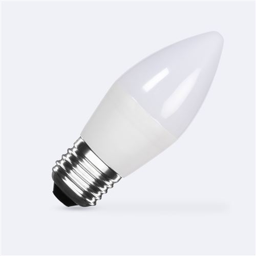 TechBrey Ampoule LED E27 5W 450 lm C37 12/24V No Flicker Blanc Neutre 4000K