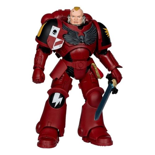 McFarlane Warhammer 40k Wave 11 Primaris Space Marine Blood Angel Assault Intercessor Sergeant Action Figure (7 ) - Image 3