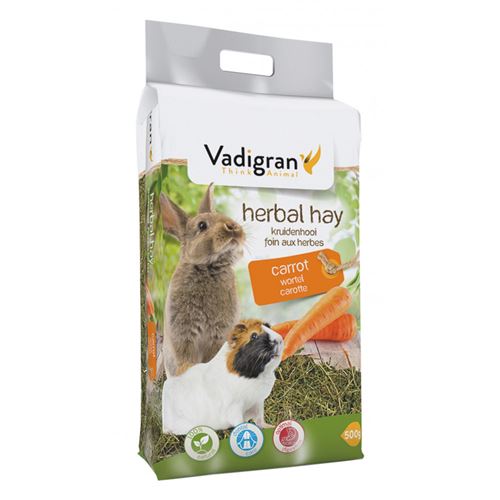 Meilleurs prix pour Nourriture foin de fleurs carotte 500 gr, pour lapin ou rongeur.