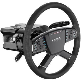 Moza Racing RS071 Truck Wheel Bundel + Multi-Function Stalks - Professioneel Truckstuurwiel met programmeerbare bediening - PC - 1