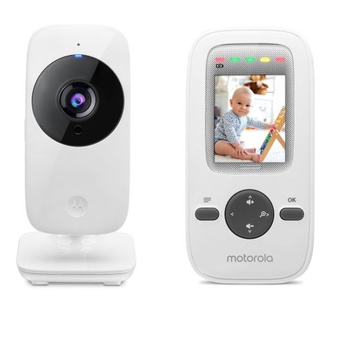Babyphone Motorola VM481 Intérieur Wi-Fi Vision Nocturne Montage Arbre Blanc