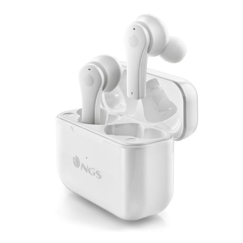 Écouteurs NGS Artica Bloom Bluetooth Sans Fil Appairage Automatique Blanc